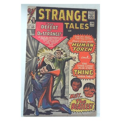 #ad Strange Tales 1951 series #130 in Fine condition. Marvel comics s#x27; $51.25