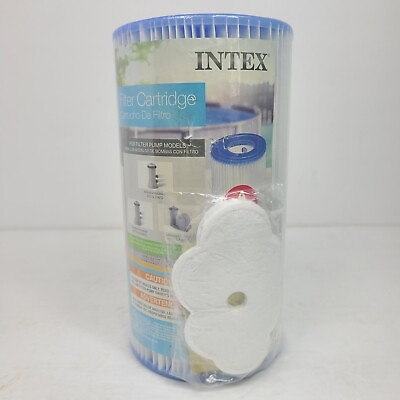 #ad Intex Easy Set Swimming Pool Type A or C Filter Replacement Cartridge NEW In Pkg $6.50
