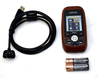 #ad Magellan Triton 300 Handheld GPS Navigator Unit portable waterproof hiking cave $56.95