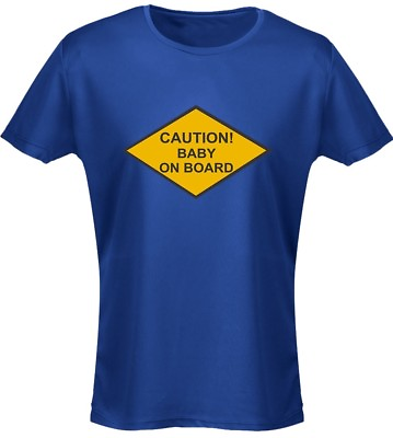 #ad #ad Caution On Board Womens T Shirt 8 Colours 8 20 by swagwear GBP 10.29