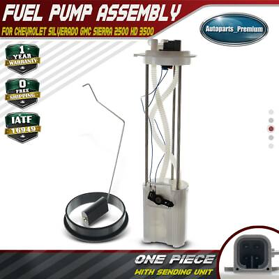 #ad New Electric Fuel Pump for Chevy Silverado GMC Sierra 2500 HD 3500 V8 01 04 6.6L $45.49