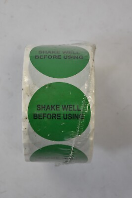 #ad Shake Well Before Using Green Labels Roll 500 Adhesives CS13564684 rpo 136206 AG $14.98