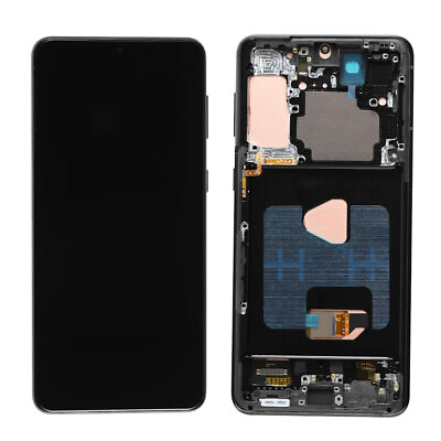 #ad OLED Black For Samsung Galaxy S21 Plus G996U LCD Touch Display Screen With Frame $92.72