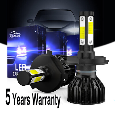 9003 H4 LED Headlights High Low Bulbs For Land Discovery Sport Utility 1994 2002 #ad $25.99