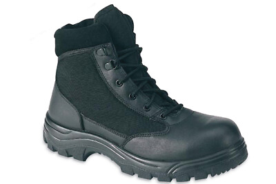 #ad Work Zone 6quot; Black SWAT Tactical Boot N677 Leather Men’s $80.99