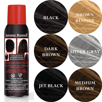 #ad Jerome Russell Spray On Hair Color Thickener 100 mL 3.5 oz $11.19