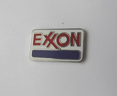 #ad Exxon Oil Gas Fuel Lapel Pin Hat pin badge 3 4 inch in size $5.65