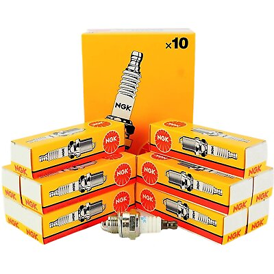 #ad NGK 6703 Spark Plug BPMR7A 10 Pack For Husqvarna amp; Stihl Chainsaw Spark... $31.84