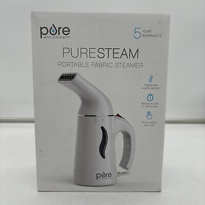 #ad Pure Enrichment PureSteam Portable Fabric Steamer with Fast Heating and $20.00