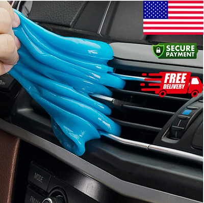 #ad Universal Cleaning Gel Car Keyboard Easy Clean Cleaning Kit Slime Car vent out $6.31