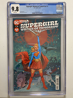 #ad Supergirl: Woman of Tomorrow #1 KEY Tom King Bilquis Evely CGC 9.8 DC 2021 $199.99