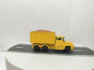 #ad 1960s HUSKY Models Guy Warrior Coal Truck No. 10 Yellow Grey Wheels VTG NRMT HTF $23.95