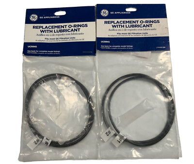 #ad UCRING Genuine GE Water Replacement #1 amp; #2 O Ring w Lubricant NEW Lot Of 2 $13.90