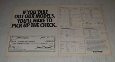 #ad 1989 Kawasaki Motorcycles Ad If you take out our models you#x27;ll have to pick $19.99