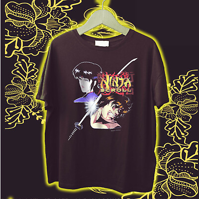 #ad New 2000 Ninja Scroll 90s 1995 anime movie Men#x27;s T Shirt S 2XL $23.00