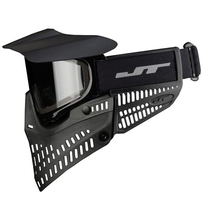 #ad JT Paintball Spectra Proshield Mask Goggle w Clear Thermal Lens Black $64.95