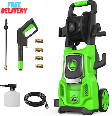 #ad #ad Electric Pressure Washer 3800 Max PSI 2.6 GPM Power Washer Machine with Hose $180.76