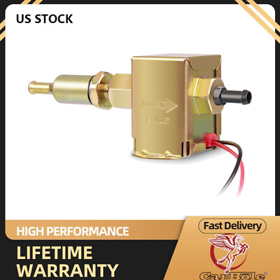 #ad 2.5 4 psi Low Pressure Electric Inline Fuel Pump 5 16quot; DC 12V CTP0003 Universal $17.95