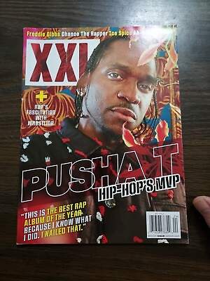 XXL Magazine Winter 2022 Issue PUSHA T Hip Hop#x27;s MVP Chance The Rapper ICE SPICE #ad $6.00