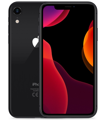 #ad Apple iPhone XR 64GB Black ATamp;T A1984 Tested $125.69