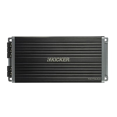 #ad Kicker 47KEY5001 Car Audio Smart DSP Mono Sub Amplifier Easy Auto Setup Amp $251.99
