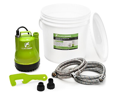 #ad FLUENTPOWER Tankless Water Heater Flushing Kit $89.99