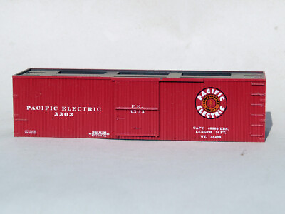 #ad RCR HO 36FT BOXCAR PACIFIC ELECTRIC 3303 $12.49