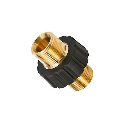 #ad Pressure Washer Adapter 5000 PSI Garden Pipe Hose Screw Coupler for Household $12.26