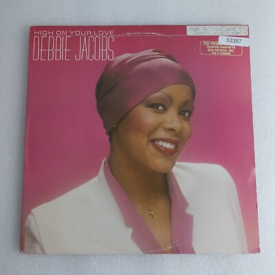 #ad Debbie Jacobs High On Your Love PROMO LP Vinyl Record Album $7.82