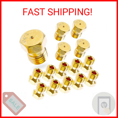 #ad MEANHDAG Grill LP Gas Conversion Kit for Weber Brass Jet Nozzle for Propane LPG $10.75