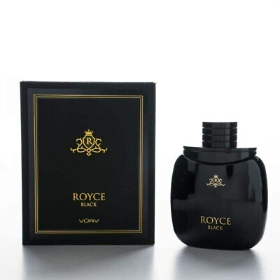 #ad Royce Black Eau De Parfum by Vurv Lattafa Perfumes 100ml 3.4 fl oz for Men $29.50