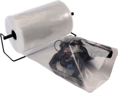 #ad Clear Poly Tubing Tube Plastic Bag Polybags Custom Bags on a Roll 4 Mil $121.23