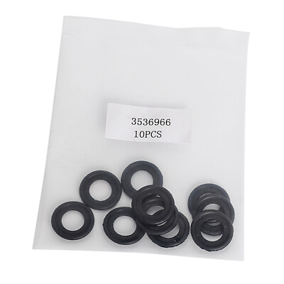 #ad 10PCS Rubber Oil Drain Plug Gaskets Seal 3536966 For GM For Saturn For Chevy $7.59