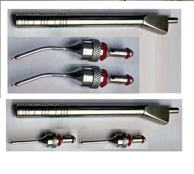 #ad SS I A Hand Piece Straight amp; Curved Tip Two Two =4 Tip Two 2 Handle Ophthalmic $441.81