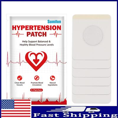 #ad Hypertension Herbal Medical Patch Reduce High Blood Pressure Clean Blood Vessels $6.29