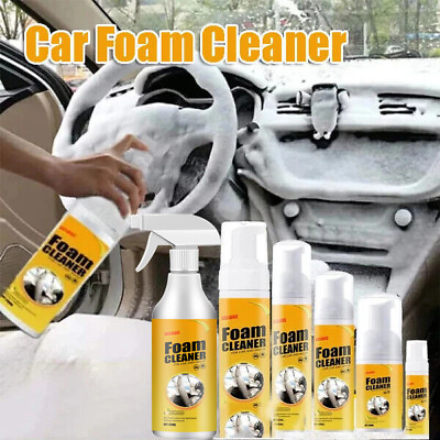 #ad 1 2X Multi Purpose Foam Cleaner Deep Cleaning For Car Interior Sofa Rug 30 120ML $4.59