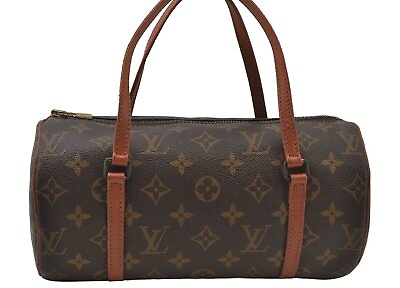 #ad Authentic Louis Vuitton Monogram Papillon 26 Hand Bag Old Model LV 2523J $390.00