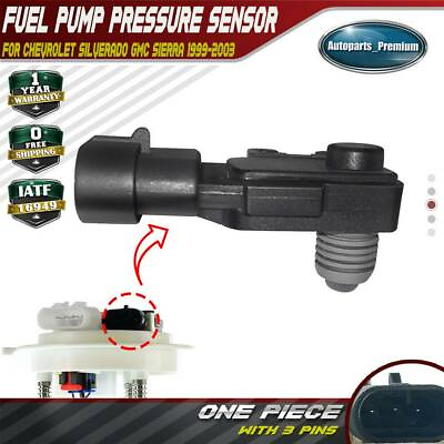#ad #ad Fuel Pump Pressure Sensor For Chevy Silverado 1500 2500 3500 GMC Sierra E3500M $11.29