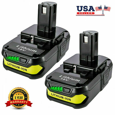 #ad P102 replacement For RYOBI P190 18V Compact Lithium Battery P108 P107 P106 P104 $17.00