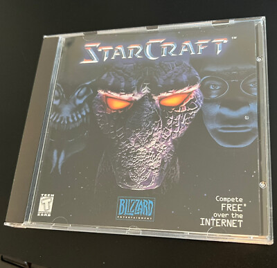 #ad StarCraft For Windows 95. Complete With Case amp; Manual. Ships Next Business Day $11.99