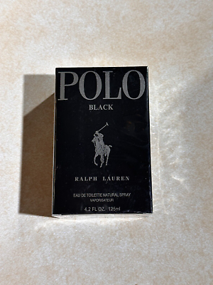 #ad Polo Black by Ralph Lauren 4.2 oz Eau de Toilette Cologne spray for Men $29.95