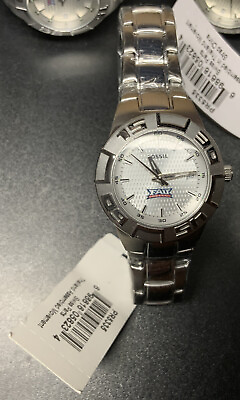 #ad #ad FAU Florida Atlantic University Fossil PR5335 Watch Ladies SS WristwatchWorking $17.95