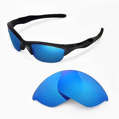 #ad New Walleva Polarized Ice Blue Replacement Lenses For Oakley Half Jacket 2.0 $8.50