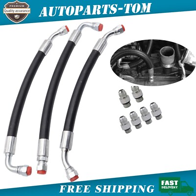 #ad For 99 03 Ford 7.3L Powerstroke High Pressure Oil Pump HPOP Hoses Lines Set Us $44.49