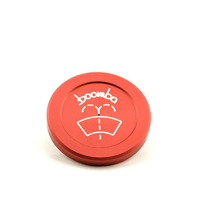#ad Boomba Racing Washer Fluid Reservoir Cap Aluminum Red for 18 21 Kia Stinger 2.0T $66.00