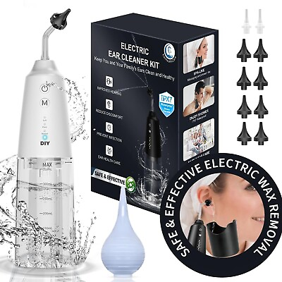 #ad Ear Wax Removal Electric Ear Irrigation Kit with DIY Pressure Safe and Effe... $92.19