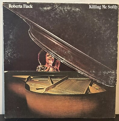 #ad Roberta Flack Killing Me Softly LP Die Cut Sleeve 1973 Vinyl SD 7271 Atlantic $7.95