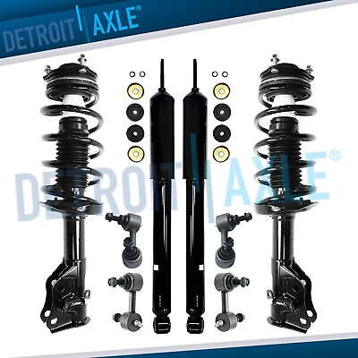 #ad Front Struts Springs Rear Shocks Absorbers Sway Bars for 2006 2011 Honda Civic $219.01