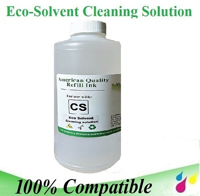 #ad Eco Solvent Cleaning Solution 250ml Plus tool for Roland Mutoh Mimaki printer $27.95