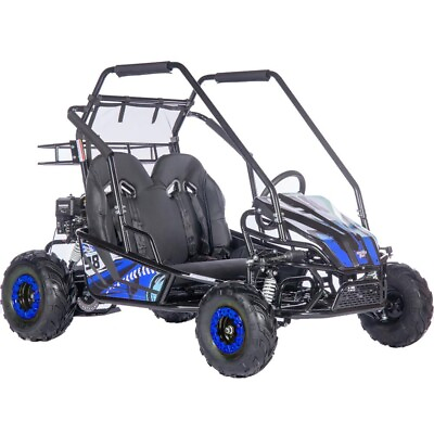 #ad MotoTec Mud Monster XL 212cc 4 stroke 2 Seat Go Kart Full Suspension Blue ✅ $1799.00